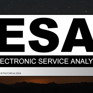 Paccar ESA 5.7 2025 Diagnostic Software