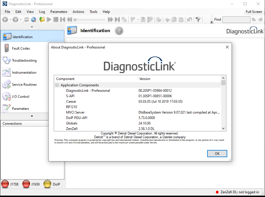 DETROIT DIESEL DIAGNOSTIC LINK DDDL 8.20 SP1 2025 - Imagen 2