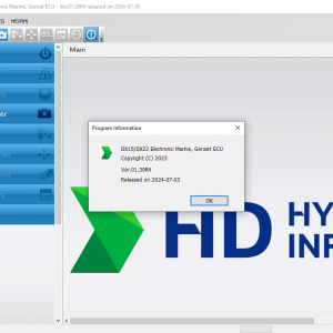 DOOSAN DIAGNOSTIC TOOL DX15 DX22 ELECTRONIC MARINE GENSET ECU 01.30 R4 [2024.07]
