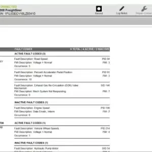 Alternative view of Nexiq e Technician Diagnostic Software 1.3.62 2020