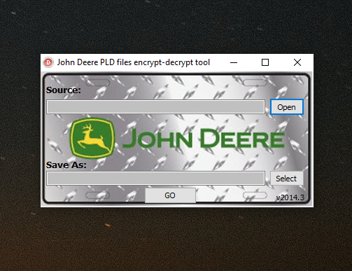 JOHN DEERE PLD FILE ENCRYPTOR DECRYPTOR EDITOR