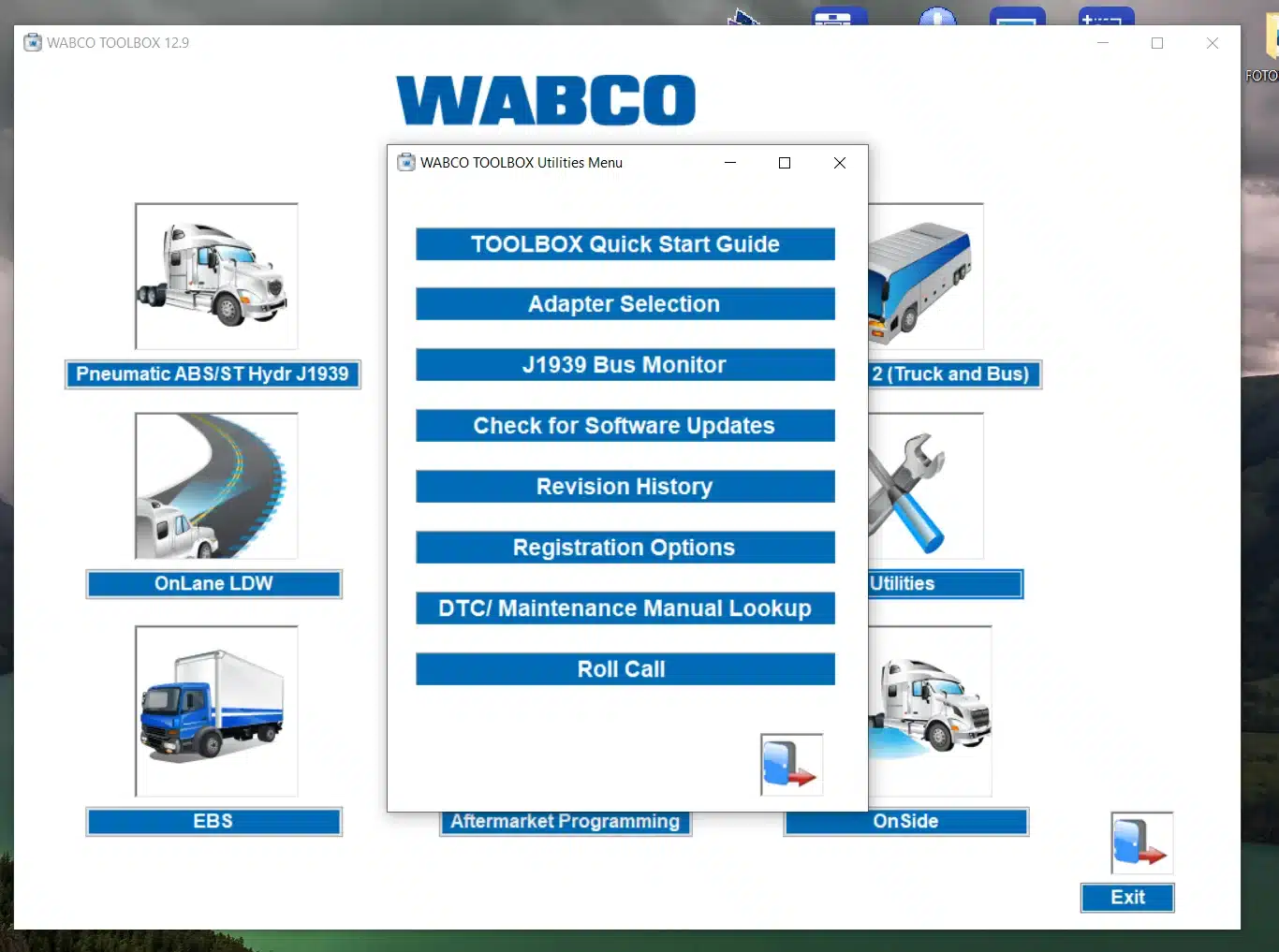 Meritor Wabco Tool Box 12.9.1 - Imagen 2