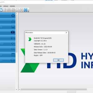 DOOSAN DIAGNOSTIC TOOL DPF DL06-08 T4F ENGINE 01.20 2023