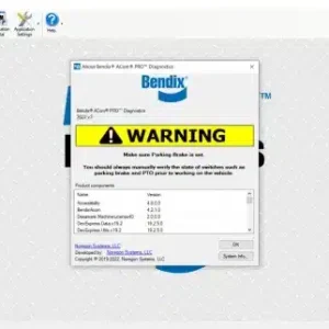 Alternative view of Bendix Acom Pro 2022 v3 Diagnostics Software
