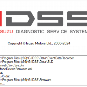 The ISUZU G-IDSS Domestic Japan 2024 Diagnostic Software is a crucial tool for automotive technicians working with ISUZU vehicles.