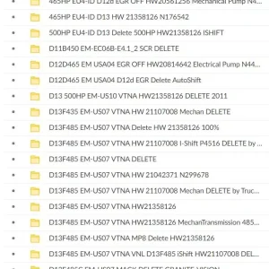 Alternative view of Volvo Delete Files 2023 33,46 GB Software