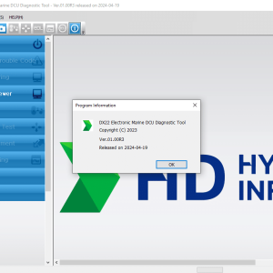 DOOSAN DIAGNOSTIC TOOL DX22 ELECTRONIC MARINE DCU ANALYZER 01.00 R3 [2024.04]