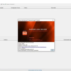 Alternative view of Navistar Diamond Logic Builder DLB 2023