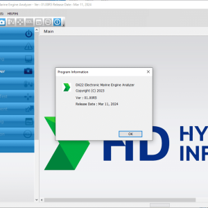 DOOSAN DIAGNOSTIC TOOL DX22 ELECTRONIC MARINE ECU ANALYZER 01.00R5 [2024.03]