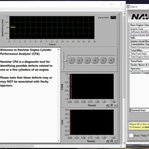 NAVISTAR ENGINE CYLINDER PERFORMANCE ANALYZER V7.8.8.1