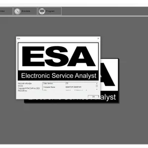 Alternative view of PACCAR ESA 5.5 Software Download
