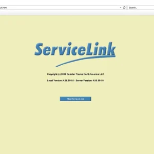Freightliner ServiceLink 4.9.6 Software