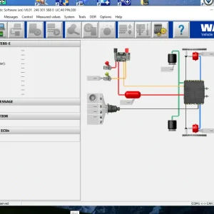 Alternative view of Wabco Tebs-E 6.01 Diagnostic Software 2021