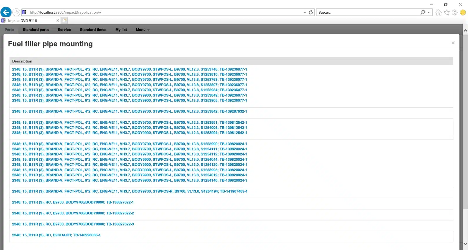 Volvo Impact 2021 Spare Parts Catalog - Imagen 3