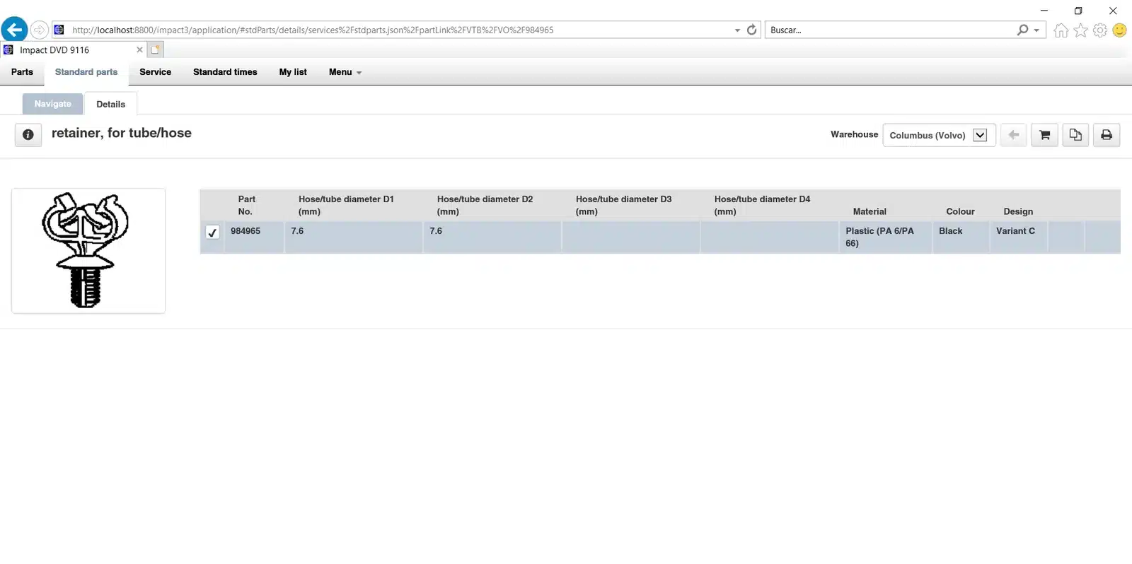 Volvo Impact 2021 Spare Parts Catalog - Imagen 4