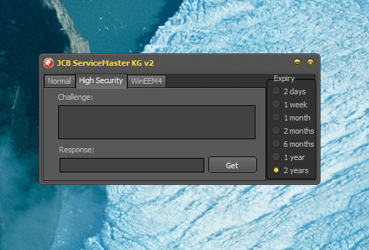 Calculate the response of the valuesSecurity unlock for all installationsIn the servicemaster program 2 and 4. Safety parameters: reset EMS hours, change speed limit and many more.