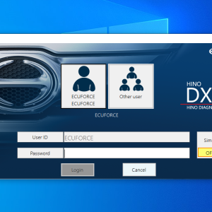 Alternative view of Hino DX3 2024 Diagnostic Software