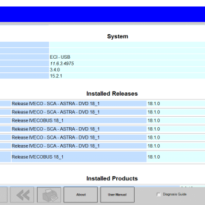 IVECO EASY 18.1 2025 BUS AND ASTRA is a diagnostic software designed specifically for heavy vehicles.